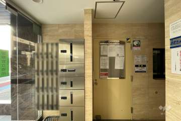 共用ポストと宅配ボックス