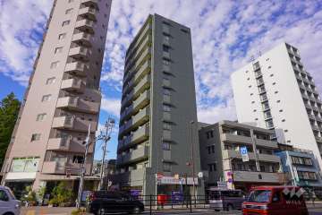 メゾンドヴィレ白金台の外観（南側から）　