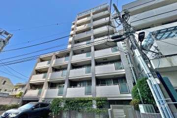 アビテ白金台の外観（南東側から）