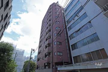シンシア六本木の外観（北西側から）