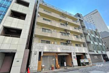 デュオスカーラ赤坂2の外観（北西側から）