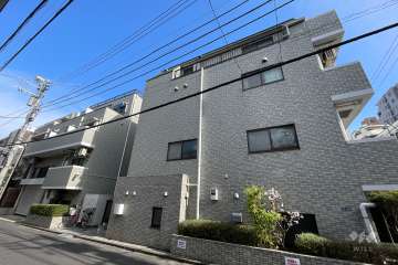 メインステージ白金高輪の外観（北西側から）