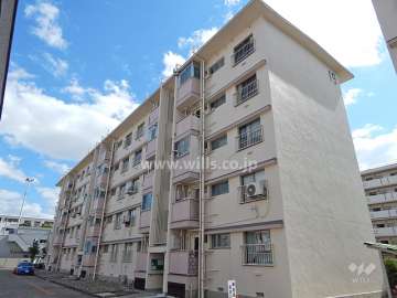 杭瀬第六団地19号棟の外観（北西側から）