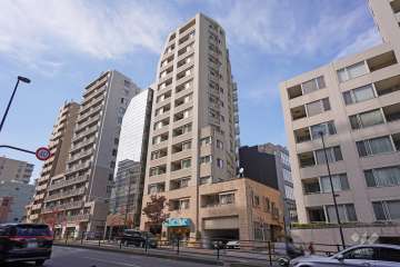 ランドステージ白金台の外観（東側から)
