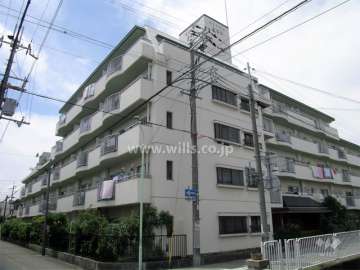 セントラル東園田の外観（南東側から）