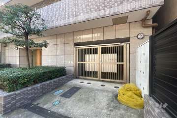 駐輪場の出入り口