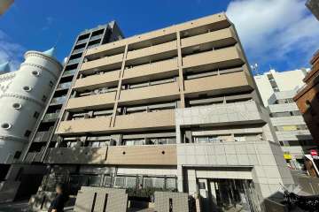 パレステュディオ赤坂の外観（西側から）