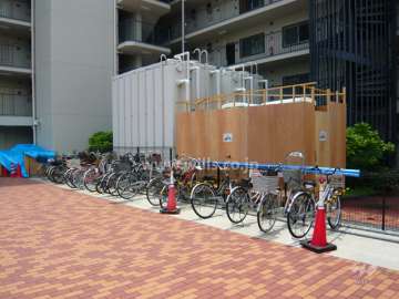 来客用駐輪場
