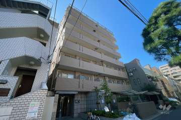 パレステュディオ白金の外観（北東側から）