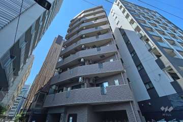 ソアブール三田の外観（南側から）