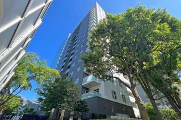 スカイグランデ汐留の外観（北西側から）