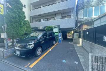 敷地内のコインパーキング