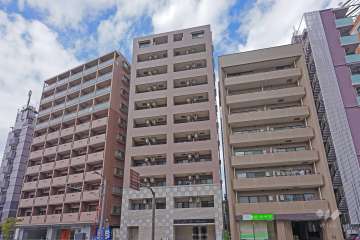 ガラシティ南麻布の外観（南側から）