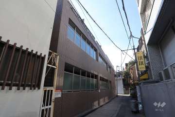 パレステュデュオ赤坂弐番館の外観（北東側から）