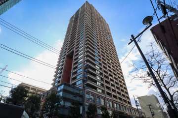 パークコート麻布十番ザタワーの外観（北東側から）