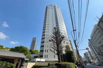 乃木坂パークハウスの外観(北西側から)