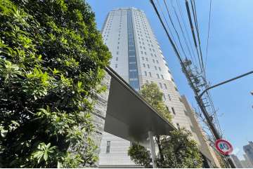 乃木坂パークハウスの外観(北西側から)