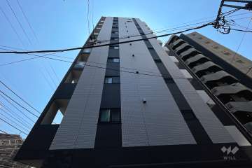 プレミアムキューブ三田の外観（北東側から）