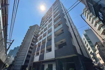 プレミアムキューブ三田の外観（北東側から）