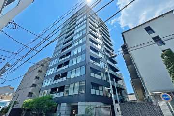 ウェリス高輪の外観（北側から）