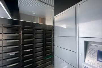 宅配ボックスと共用ポスト