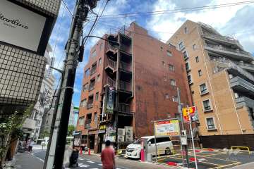 ハイベール三田の外観（南側から）