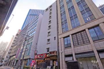 ラフィネ赤坂の外観(南東側から)