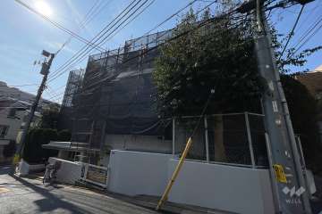 ハイシティ南青山No.1の外観（北西側から）