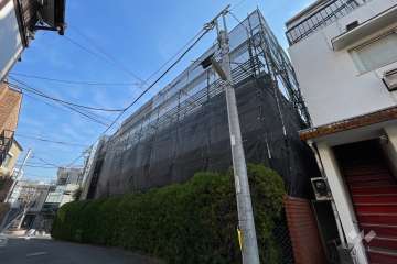 ハイシティ南青山No.1の外観（南西側から）