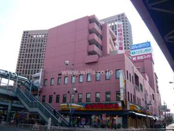 立花ジョイタウンの外観（北西側から）