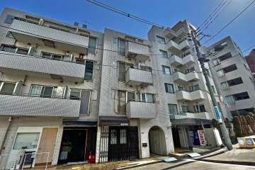 ソフトタウン赤坂の外観（北西側から）