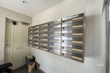 管理人室と共用ポスト