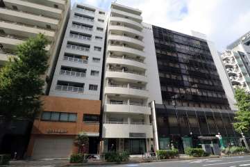 モンテベルデ芝大門の外観(南東側から)