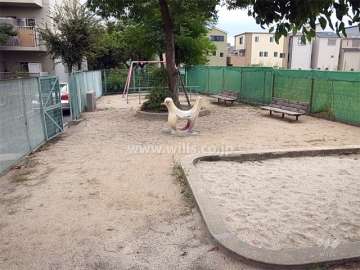 敷地に隣接する公園