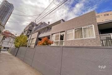 ハイツ赤坂の外観（北東側から）