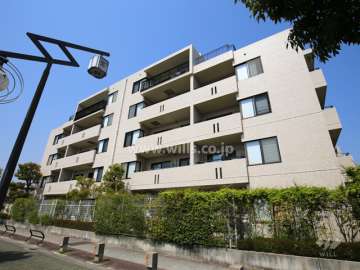 武庫之荘パーク・ハイムの外観（南東側から）