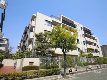 武庫之荘パーク・ハイムの外観（南西側から）