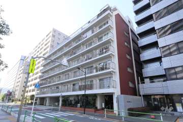 田町ダイヤハイツの外観（北東側から）