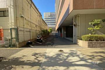 駐車場の出入り口