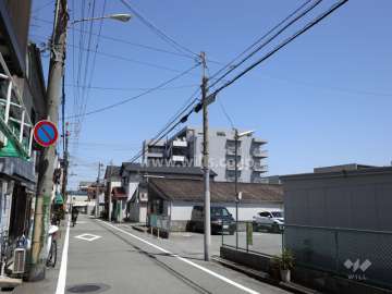 浜ダイヤハイツの遠景