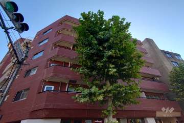 日興パレス南麻布の外観（北西側から）