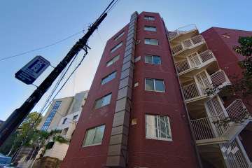 日興パレス南麻布の外観(北西側から）