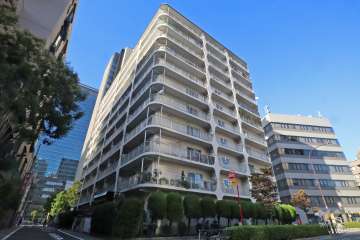 ローズハイツ田町の外観(南西側から)