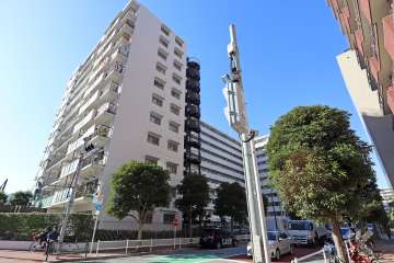 メゾン田町の外観（北東側から）