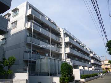 塚口フレックス2の外観（南西側から）