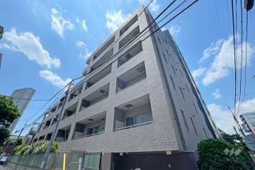 コートヒルズ高輪の外観（南東側から）