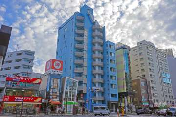 白金台シティハウスの外観（北東側から）