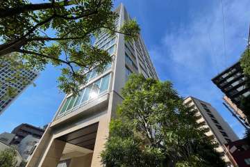 パークタワー芝公園の外観（南東側から）