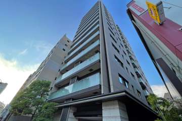 クラッシィスイートジオ東麻布の外観（南東側から）