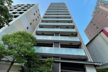 クラッシィスイートジオ東麻布の外観（南側から）